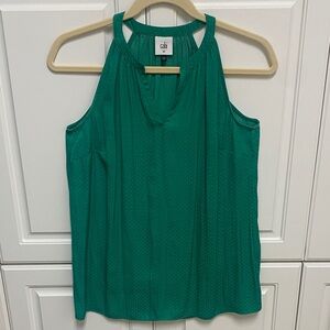 CAbi Emerald Green Halter Blouse